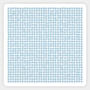 Close Polka Dots - Light Blue Sticker